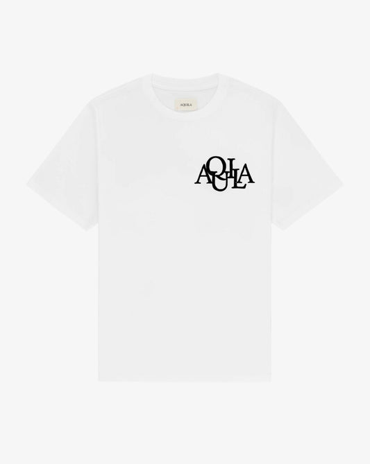Staggered Logo Tee