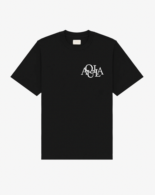 Staggered Logo Tee