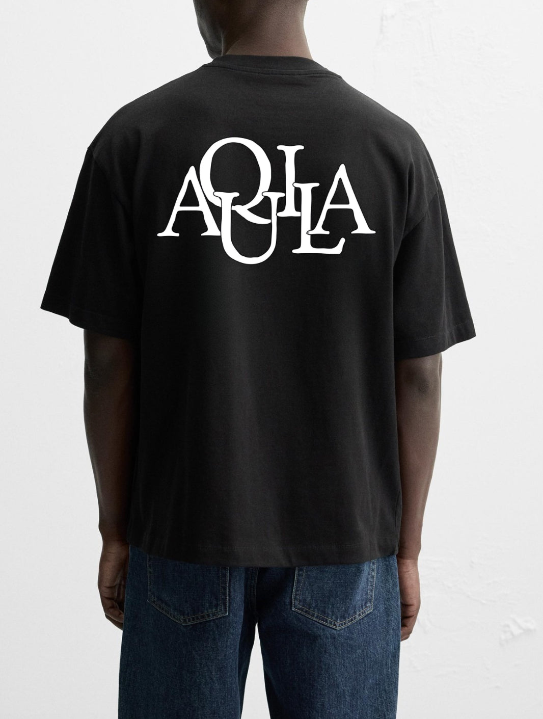 Staggered Logo Tee