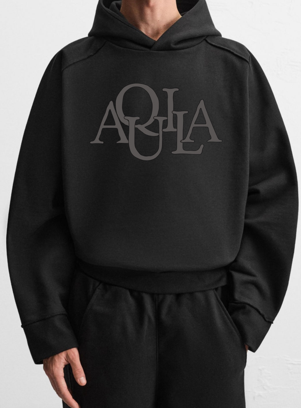 Staggered Hoodie